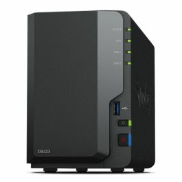 Synology DS223 Servidor NAS de 2 bahías con CPU Realtek RTD1619B