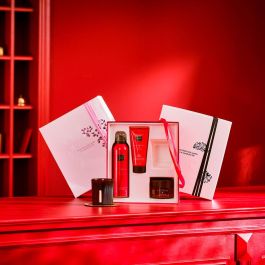 Rituals Homme Medium Gift Set 4 pz: Exfoliante Facial, Espuma de Ducha, Champú y Eau de Parfum 15 ml