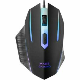 Mars Gaming Kit Gaming 4en1 MCP124PRO - Teclado RGB, Ratón 3200 DPI, Auriculares FRGB, Alfombrilla Nanotextil