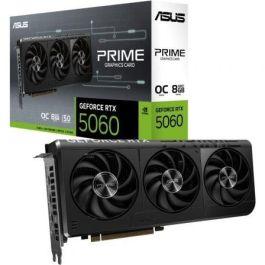 Asus 90YV0N10-M0NA00 Tarjeta Gráfica Prime GeForce RTX 5060 OC Edition 8GB GDDR7 SFF-Ready, Triple Ventilador Precio: 387.78999963. SKU: B1DK8GYH3R