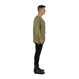 Disfraz infectado camiseta, aplicaciones de látex y bote de látex talla s Disfraz infectado camiseta, aplicaciones de látex y bote de látex talla s