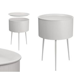 Mesa Auxiliar Redonda Base Gris Giftdecor 39x56x39cm Mesa Auxiliar Redonda Base Gris Giftdecor 39x56x39cm Precio: 34.98999955. SKU: B1DHFP8QXA