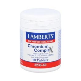 LAMBERTS Cromo Complex 60 Comp. Contribuye al mantenimiento de niveles normales de glucosa en sangre y metabolismo de macronutrientes. Precio: 26.6899996. SKU: B12XTLRTPV