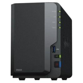 Synology DS223 NAS DiskStation, 2 Bahías 3.5"/2.5", 2GB DDR4, Torre. Nube privada y gestión de datos para usuarios domésticos y pymes. Precio: 294.89000024. SKU: B1KJ2MEV77