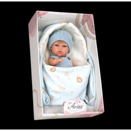 Muñeca elegance 30 cm natal azul c/portabebe (cuerpo vinyl, sexo niño) Muñeca elegance 30 cm natal azul c/portabebe (cuerpo vinyl, sexo niño)