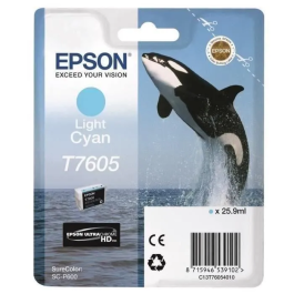 EPSON SURECOLOR SC-P600 Cartucho cian claro Precio: 28.49999999. SKU: S7134697