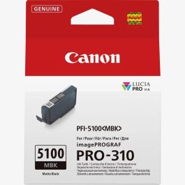 Canon PFI-5100MBK Tinta Pigmentada LUCIA PRO II Negro Mate para Impresoras, calidad fotográfica y duradera Precio: 28.27044. SKU: B17QBVX4J7
