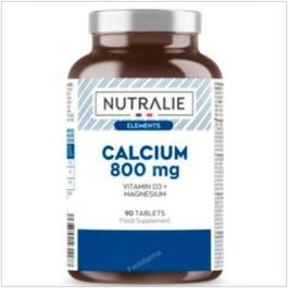NUTRALIE Calcio 800Mg + Magnesio + Vitamina D3 90 Comp. - Mantenimiento de Huesos, Dientes y Músculos Precio: 17.5000001. SKU: B17ZYYJ44K