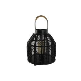 Portavela Colonial DKD Home Decor Negro 26.5 x 28 x 26.5 cm