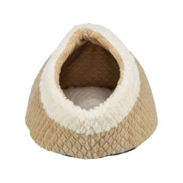 Cueva para gato Trixie Kaline Mio Marrón Crema 35 x 26 x 41 cm