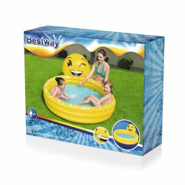 Bestway Piscina Hinchable Infantil Chorro Sonrisa 165x144x69 cm +2 Años Jardin 53081 Bestway Piscina Hinchable Infantil Chorro Sonrisa 165x144x69 cm +2 Años Jardin 53081