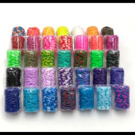 Tachan Tejedora De Pulseras De Goma Deluxe Kit Completo Con 1800 Gomas Libres De Látex Y Cuentas