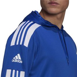 Sudadera con Capucha Hombre Adidas Sq21 Hood Azul S