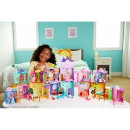 Disney Princess JDP61 - Torre de Rapunzel Historias Apilables - Set de Muñecas Princesas Disney