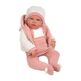 Muñeca elegance 54 cm anuk rosa (muñeco de peso) Muñeca elegance 54 cm anuk rosa (muñeco de peso)