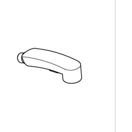 GROHE GRO4005176384622 Ducha de Mano Extraíble, Cromo, Chorro Laminar y Lluvia con Sistema Antical SpeedClean