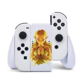 Mando Gaming Powera NSAC0059-01 Nintendo Switch Blanco/Dorado