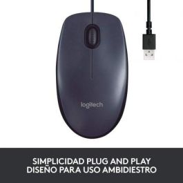 Logitech B100 Optical USB Mouse for Business, USB Type-A, Black Logitech B100 Optical USB Mouse for Business, USB Type-A, Black
