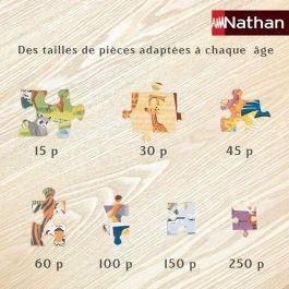 Nathan Puzzle Mortelle Adele 1696547212600 para Niños - Dibujos Animados y Cómics - 150 Piezas