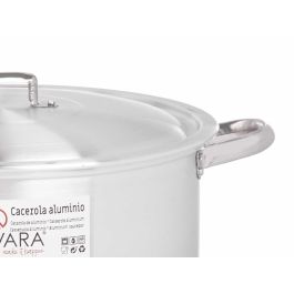 Cacerola de Aluminio Kinvara 32 cm 12,5 L - 44x35x19 cm, Plata, Apto Gas/Horno/Lavavajillas (3 Unidades) Cacerola de Aluminio Kinvara 32 cm 12,5 L - 44x35x19 cm, Plata, Apto Gas/Horno/Lavavajillas (3 Unidades)