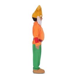 Disfraz enanito gorro, barba, casaca, cinturón, pantalón y cubrebotas talla 7-9 y Disfraz enanito gorro, barba, casaca, cinturón, pantalón y cubrebotas talla 7-9 y