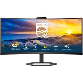Philips 34E1C5600HE/00 Monitor 34" 3440x1440 VA 100Hz 4ms USB-C HDMI DisplayPort Negro Precio: 376.50000025. SKU: B18Q55NPTF