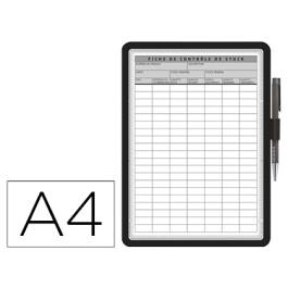 Djois Marco Porta Anuncios DIN A4 Adhesivo Removible Magnético con Portabolígrafo Negro Precio: 21.49999995. SKU: B15AKHG9B3