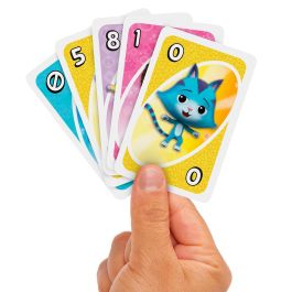 Mattel Games JLH17 UNO Junior La Casa de Gabby Juego de Cartas