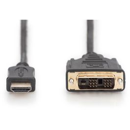 DIGITUS HDMI-Kabel A->DVI(18+1) St/St 3.0m schwarz FullHD