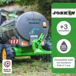 Falk Remolque Cisterna Joskin Volumetra 30L con Grifo y Esparcidor para Tractor Niños 3 a 7 Años
