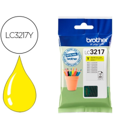 Brother LC-3217Y Tinta Amarillo 550 Páginas Original Precio: 15.49999957. SKU: S8402035