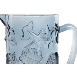 Jarra Mediterraneo DKD Home Decor Azul 7 x 20 x 12.5 cm Jarra Mediterraneo DKD Home Decor Azul 7 x 20 x 12.5 cm