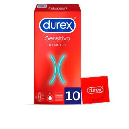 Durex Sensitivo Slim Fit Preservativos Extrafinos 10 Unidades Precio: 7.5000002. SKU: S0592978