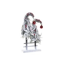 DKD Home Decor Árbol de Navidad Tradicional Blanco, Rosa y Verde, 45x23x10 cm, de PVC y LED (2 Unidades) Precio: 40.7649. SKU: B127WYSA4T