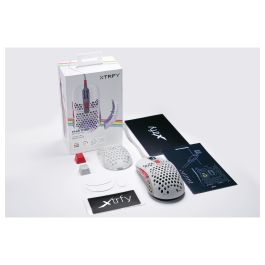 Cherry XTRFY MSM M42 Ratón Óptico USB Tipo A 16000 DPI Multicolor con Iluminación RGB Cableado para Gaming