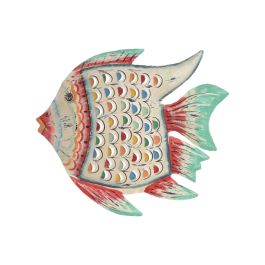 DKD Home Decor Decoracion Pared Mediterraneo Blanco Multicolor Hierro 7 x 33 x 37 cm (2 Unidades) Precio: 36.88999963. SKU: B1B29J73L4