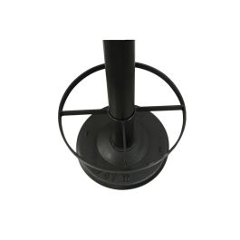 DKD Home Decor Taburete Vintage de Piel y Hierro 49 x 105 x 42 cm Colección Leather 23