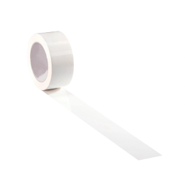 Q-connect Cinta Adhesiva Polipropileno Blanca 66 m x 75 mm para Embalaje de Alta Adherencia