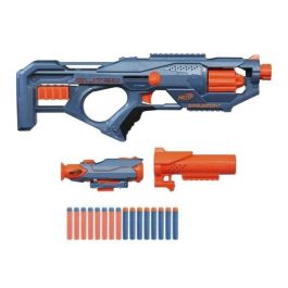 NERF Elite 2.0 Eaglepoint RD-8 Blaster, cañón de 8 dardos, mira y cañón desmontables, incluye 16 dardos