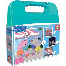 Puzzles progresivos 6-9-12-16 piezas peppa pig en maletin Precio: 9.99944. SKU: S2403685