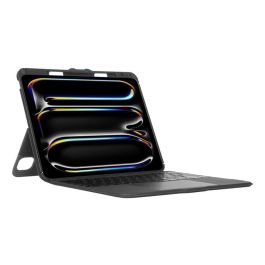 Targus VersaVu Teclado Funda con Trackpad, Retroiluminación y Protección contra Caídas para iPad Pro 13" (M4) Español Bluetooth Negro