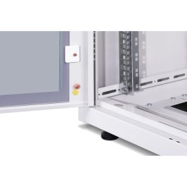 Digitus Armario de Red Unique 36HE 600x600mm Gris, Bastidor Independiente con Paneles Laterales, IP20, 800 kg