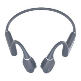 Leotec Auriculares Inalámbricos Deportivos de Conducción Ósea Kuri LEBONE03G con Micrófono Bluetooth Grises