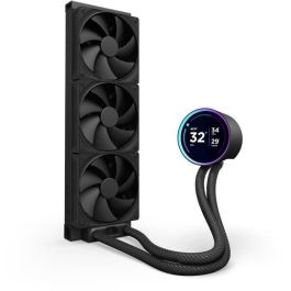 NZXT Kraken Elite 360 RL-KN36E-B2 Sistema de refrigeración líquida todo en uno 12 cm Negro, compatible con Intel y AMD