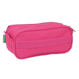 Portatodo Triple Benetton Raspberry 21,5 x 10 x 8 cm Fucsia