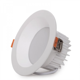 Foco Downlight Circular LED 9W 1260Lm 6000ºK Anti-Deslumbrante UGR19 40.000H HO-DL-AD-9W-CW