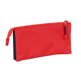 Estuche Escolar RFEF Rojo Azul (22 x 12 x 3 cm)