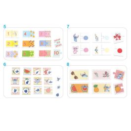 LISCIANI Stitch Disney - Juego Educativo 10 en 1 para Niños +3 Años