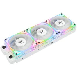 Thermaltake CL-F211-PL12SW-A Ventilador TOUGHFAN EX 120 ARGB Sync White 3Pack 12cm Blanco 500-2000 RPM PWM Hidráulico 25.7 dB 59.34 cfm 2.86 mmH2O