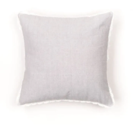 Today TOD1700240760596 Cojín CHARME Chambray x Dentelle Capucine 40 x 40 cm